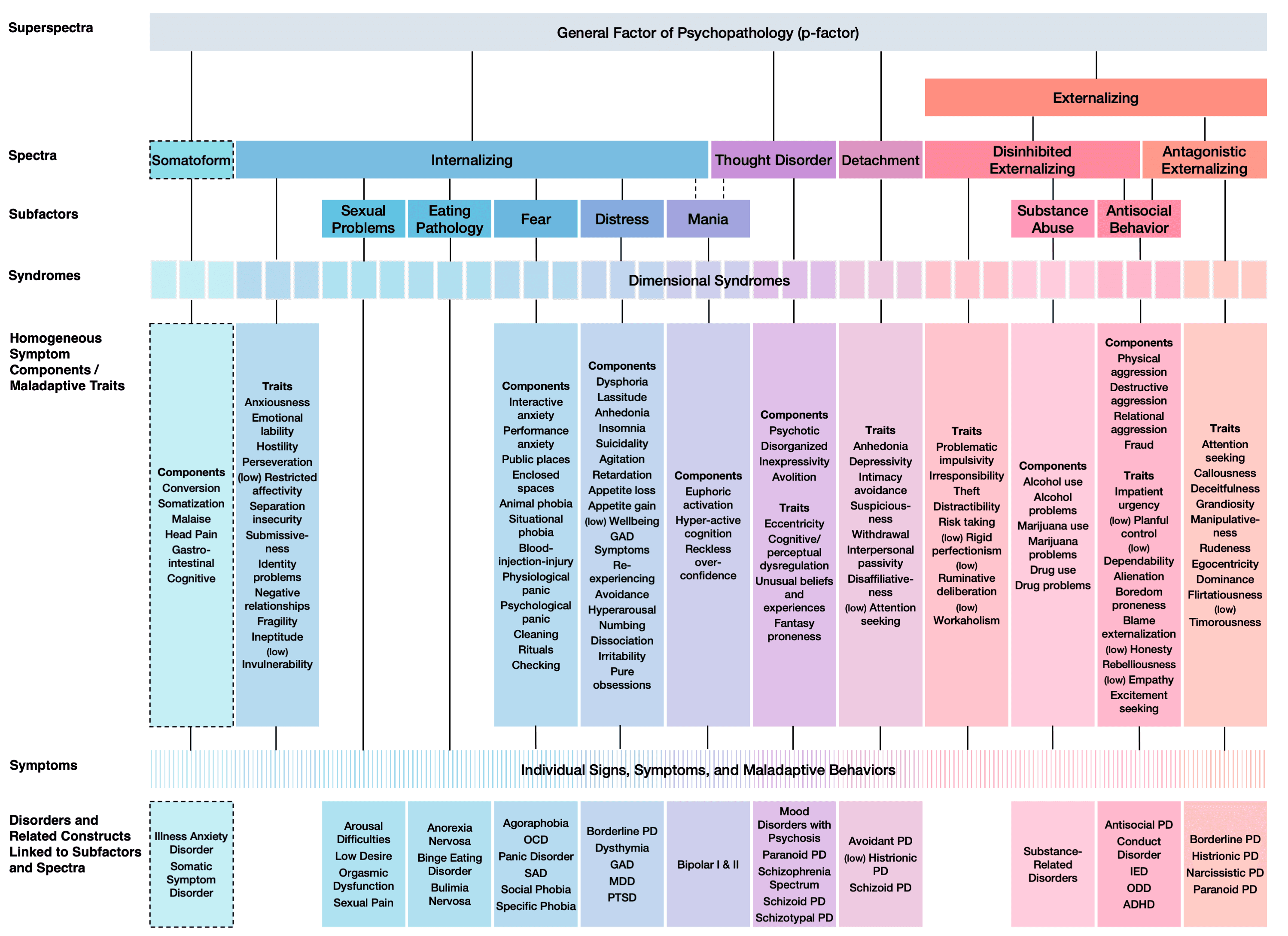 Hierarchical Taxonomy of Psychopathology (HiTOP) Model